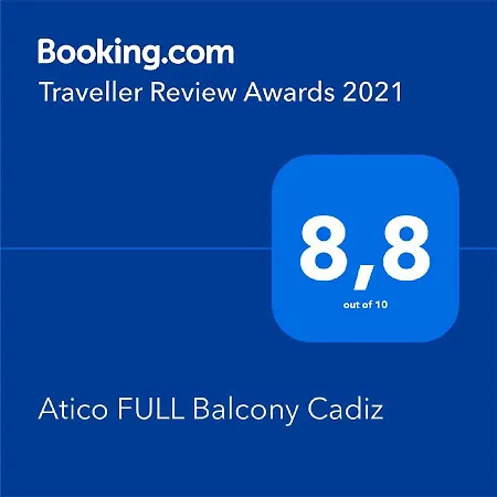Atico Full Balcony By Cadiz4rentals