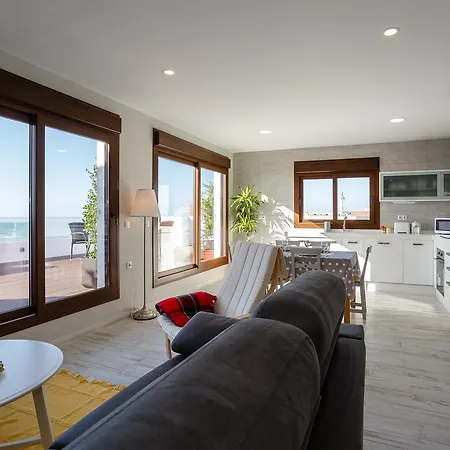 Atico Full Balcony By Cadiz4rentals 公寓 加的斯