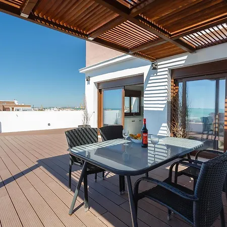 Atico Full Balcony By Cadiz4rentals Apartment Cadiz