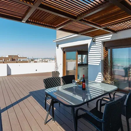 Atico Full Balcony By Cadiz4rentals Appartement *