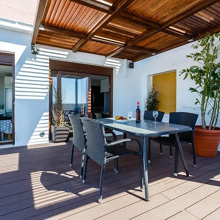 Lägenhet Atico Full Balcony By Cadiz4rentals *
