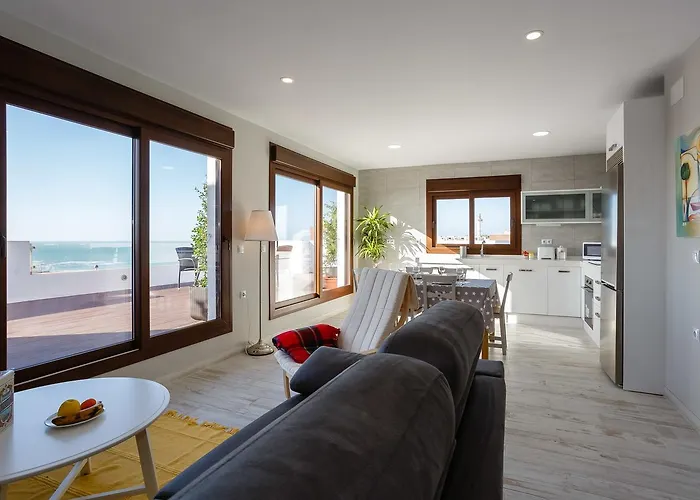 Atico Full Balcony By Cadiz4rentals Lägenhet Cádiz